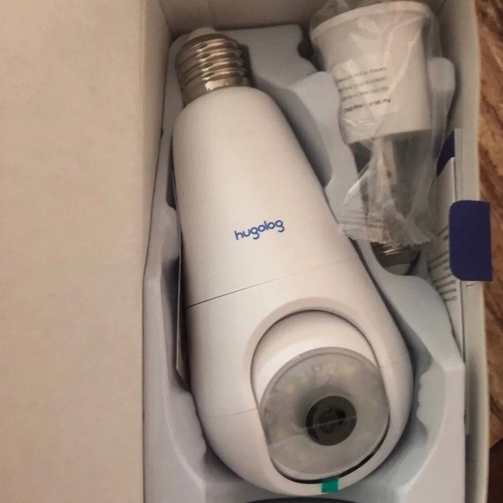 2K Light Bulb Security Camera Wireless Outdoor-2.4GHz